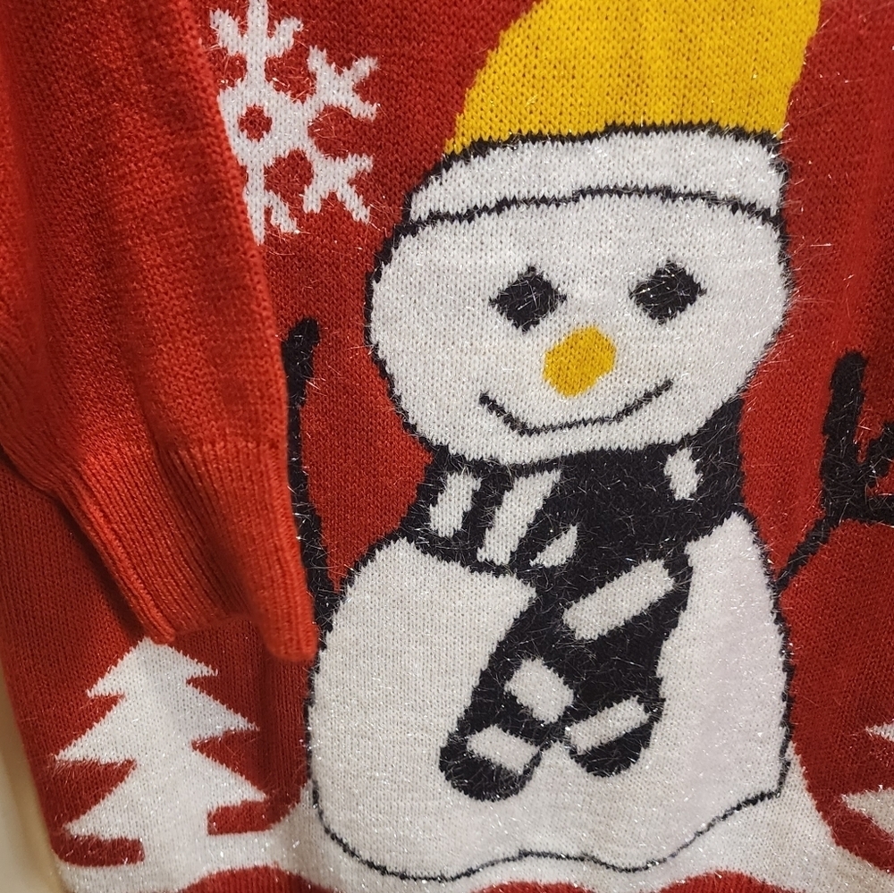 OMG! Christmas Ugly Sweater size L - Picture 4 of 9